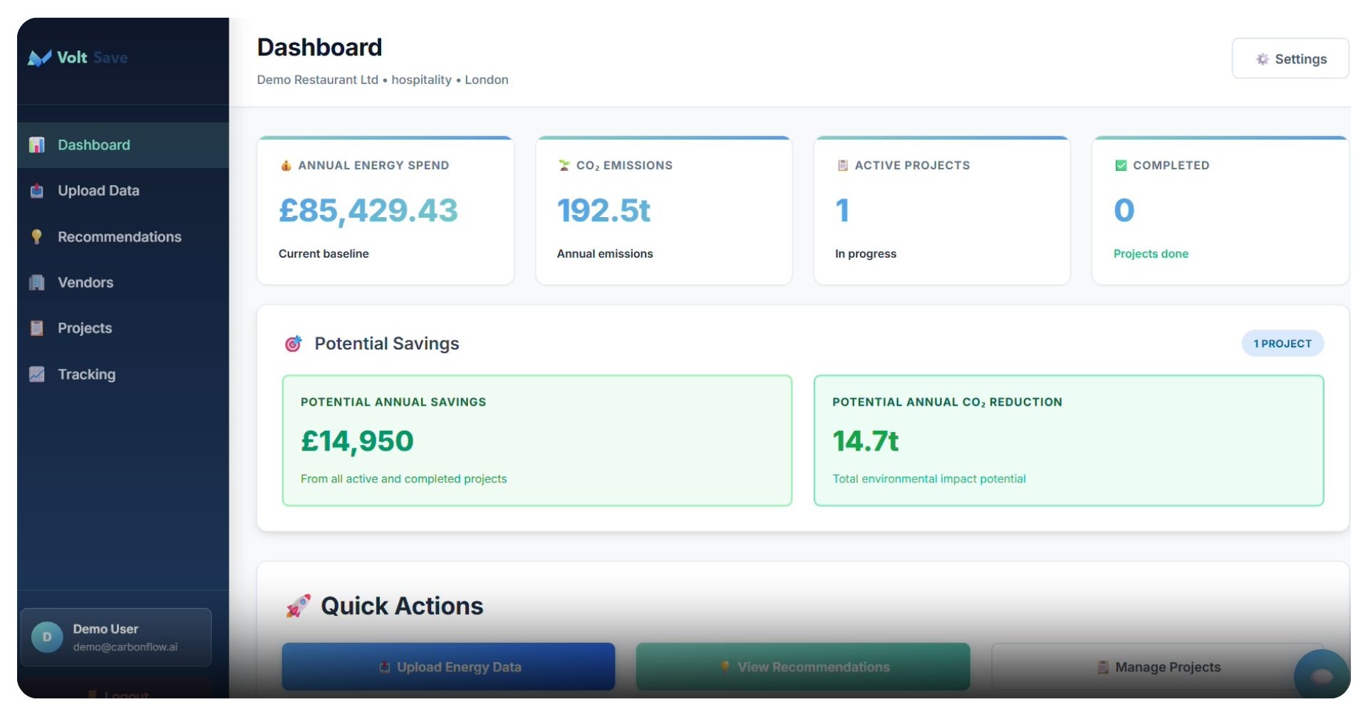 Energy Analysis Dashboard
